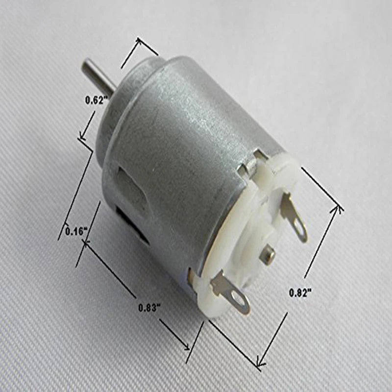 Custom Lot of 2 Small DC Brush Motor 3-6V 4000RPM for Model,Toys,Fan,Remote control devices Manufacturer