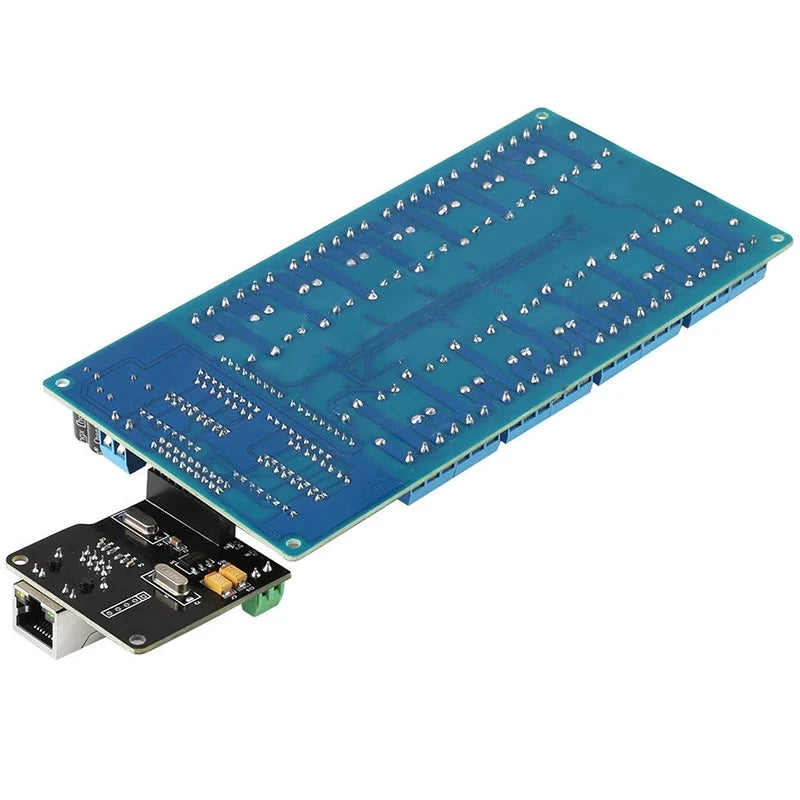Custom Lonten NEW Ethernet Control Module With 16 CHs Relay For ard LAN WAN WEB Server RJ45 Manufacturer