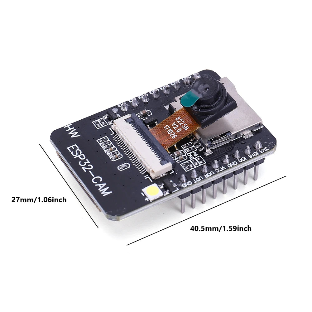 Custom 1-10PCS ESP32-CAM Development Board Support TF Cards Module WiFi BT-compatible UART/SPI/I2C/PWM for Smart Devices IoT Manufacturer