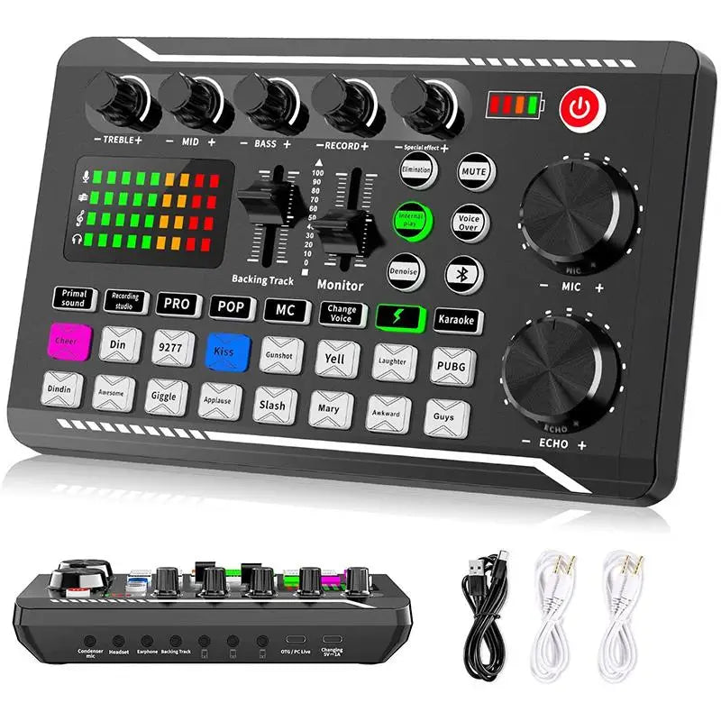 Custom LT Streaming Microphone Kit with Audio Mixer and Condenser Microphone,Microphone Set for Podcast,Live Broadcast,Podcast Manufacturer