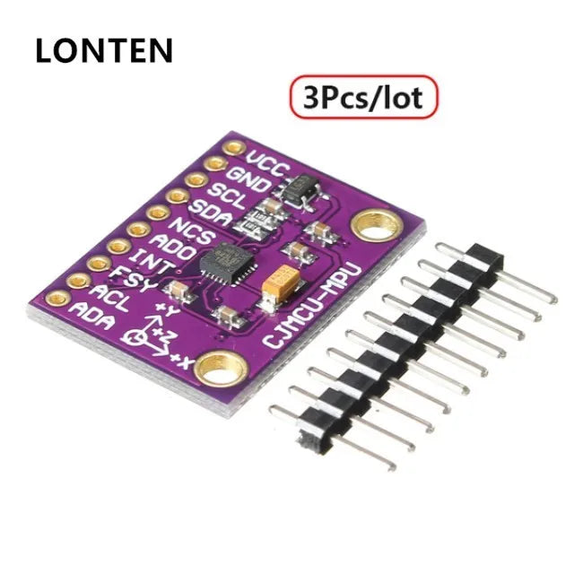 Custom Lonten 3Pcs/lot MPU9250 integrated 9DOF nine axis /9 axis attitude accelerometer gyro compass magnetic field sensor For DIY Manufacturer