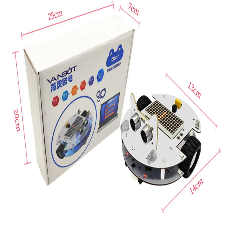 Custom DIY Dbot educational robot programming Scratch intelligent robot car APP Arduinos robot kit Manufacturer