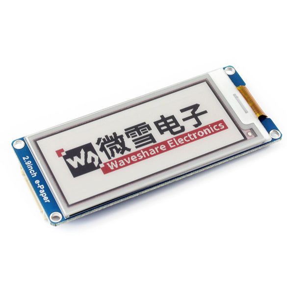 2.9inch E-Ink display module 2.9'' e-paper,296x128,Three SPI interface No backlight wide angle Custom PCB pcba led