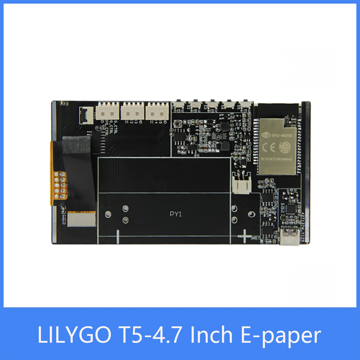 Custom LILYGO T5-4.7 inch E-paper ESP32 V3 version 16MB FLASH 8MB PSRAM WIFI/BT for arduin0 Manufacturer