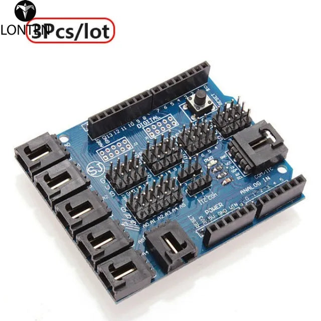 Custom Lonten 3Pcs/lot Sensor Shield V4.0 Sensor Expansion Board For DIY Robot Electronic Building Blocks Manufacturer