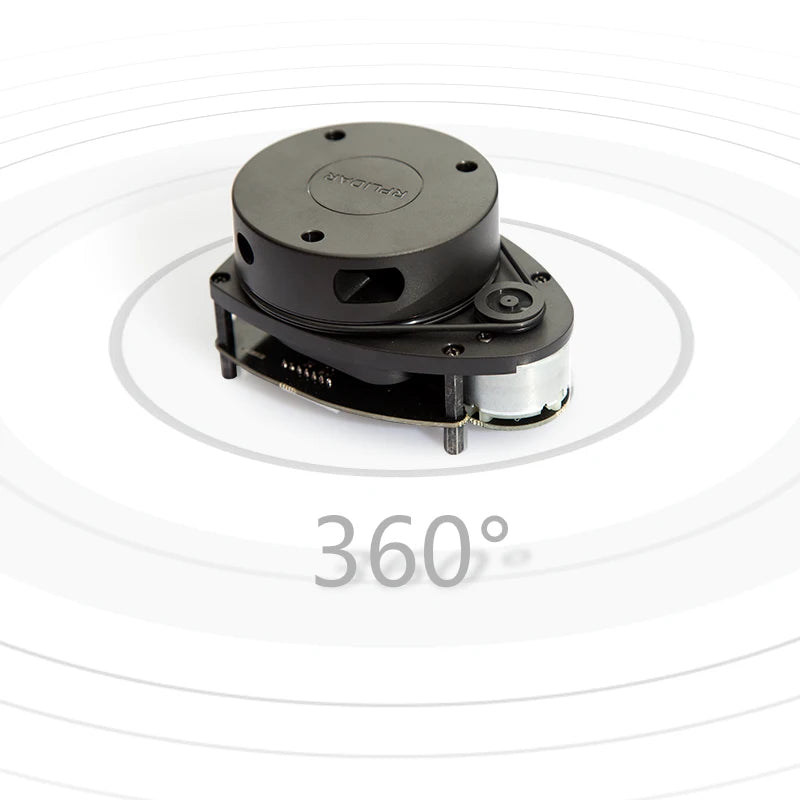 Custom PCBA SLR RPLIDAR A1 A2 ROS car 360 degree 12 meters scanning radius lidar sensor scanner for robot navigates Manufacturer