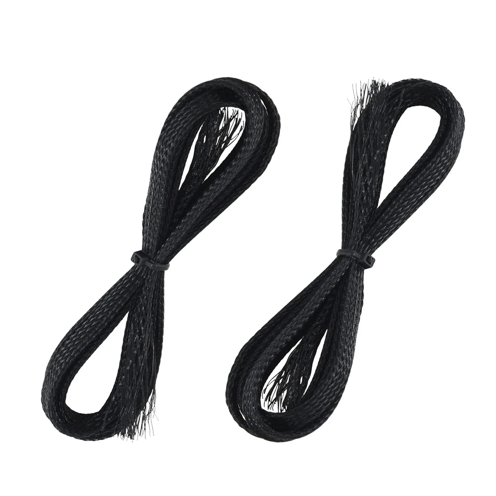 Custom 3D Printer Wire Protection Braided Network Tube 8mm/1M PET Flame Retardant Nylon Telescopic Braided Network Tube DIY Protective Manufacturer