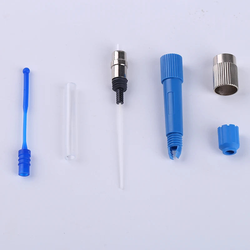 Custom 100PCS FC APC single-mode FTTH Fiber hot melt quick connection FC FTTH Fiber Optic Fast Connector FC Connector Manufacturer