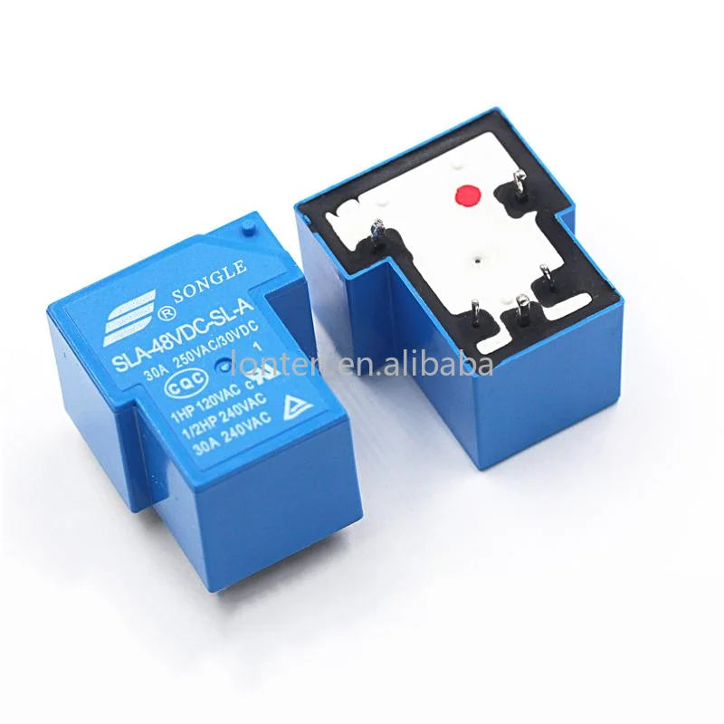Custom Custom 2PCS/lot Power Relay SLA-05VDC-SL-A SLA-12VDC-SL-A SLA-24VDC-SL-A SLA-48VDC-SL-A 5V 12V 24V 48V 30A 5PIN T90 Manufacturer