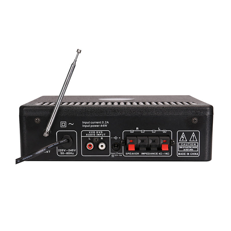 2*60W FM Radio Mp3 Player Audio Power Amplifier board Stereo Equalizer HiFi Karaoke Digital Mp3 Decoder Music AMP pcb assembly Customize