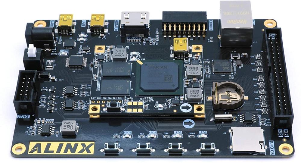 AX7050 Brand XILINX Spartan-7 FPGA Development Platform XC7S50FGGA484 Custom PCB amplifier pcba dmx512 pcba