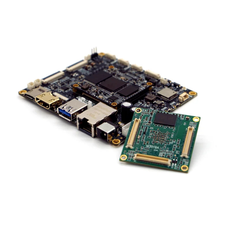 Custom PCBA Hi3519a circuit board motherboard supports 4ksensor camera and 7-inch LCD display Development BoardsManufacturer