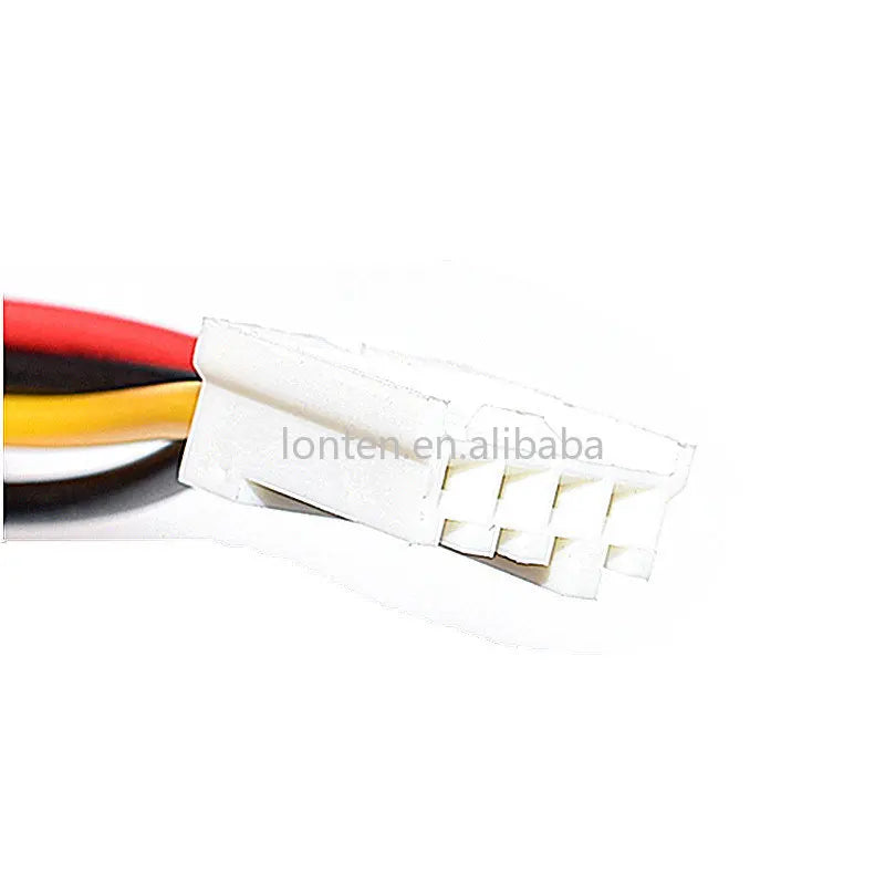 Custom Custom FDD Floppy Adapter Hard Drive Power Cable SATA 15 Pin male To 4 Pin Female Connector 18AWG wire Manufacturer