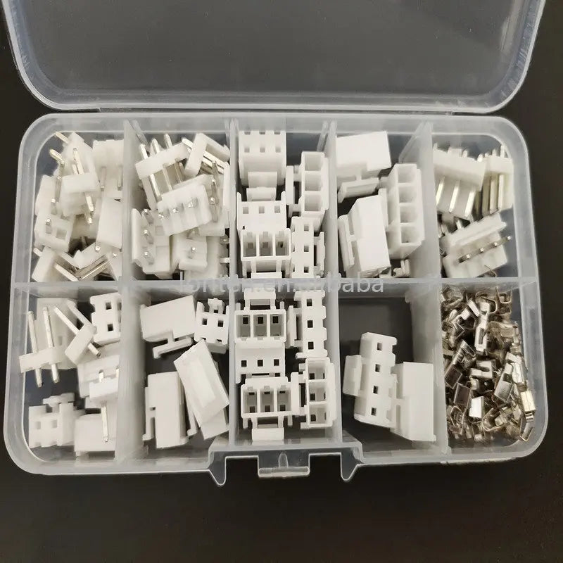 Custom 25 sets 2p 3p 4 pin VH 3.96mm Pitch Terminal Housing Pin Header terminal Connector with box connector Manufacturer