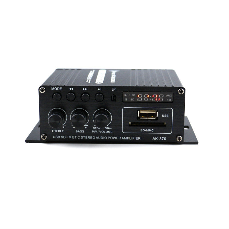 2*80W FM Radio Mp3 Player Audio Power Amplifiers Stereo Equalizer HiFi Class D Digital Mp3 Decoder Music AMP pcb assembly