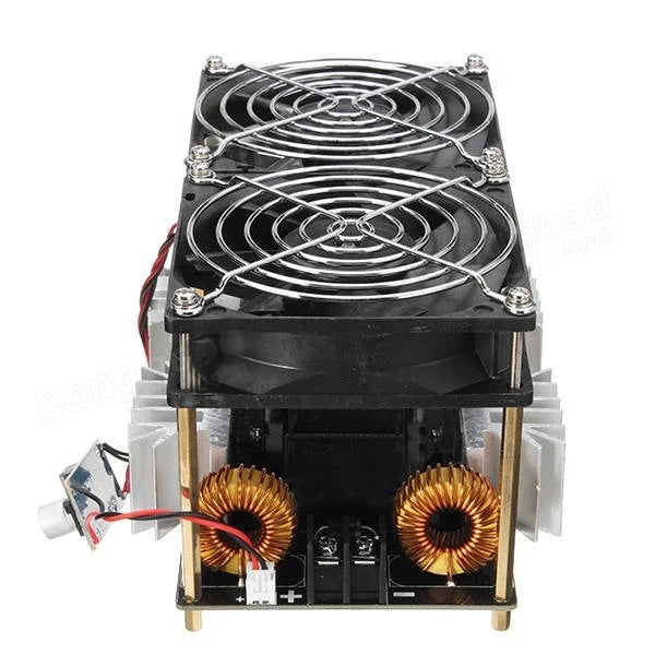 Custom ZVS 1800W 12V-48V 40A High Frequency Induction Heating Machine Without Tap With Coil Module Manufacturer