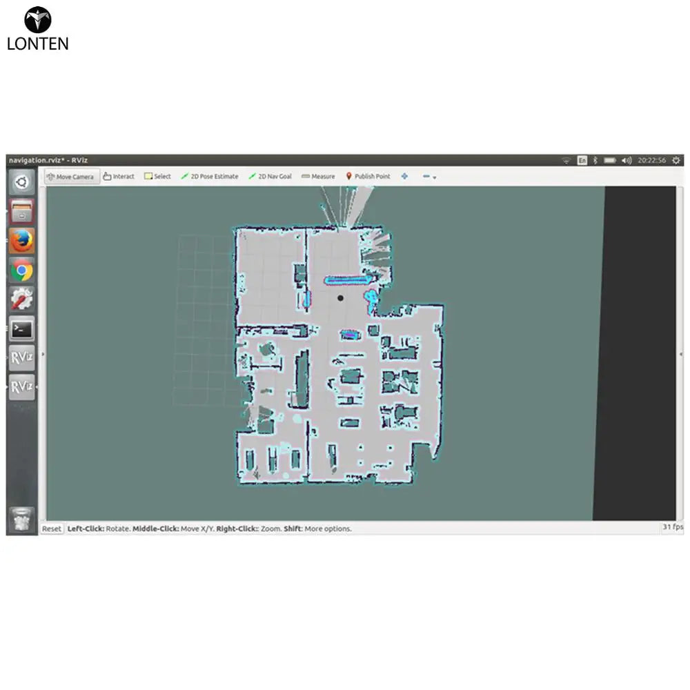 Custom Lonten Robot Operating System Robot Car Open Source Kit Educational Learning Kit Manufacturer