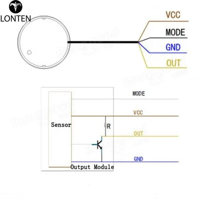 Custom Lonten XKC Y25 T12V liquid level switch water non contact manufacturer induction switch stick type Durable Level Sensor Manufacturer