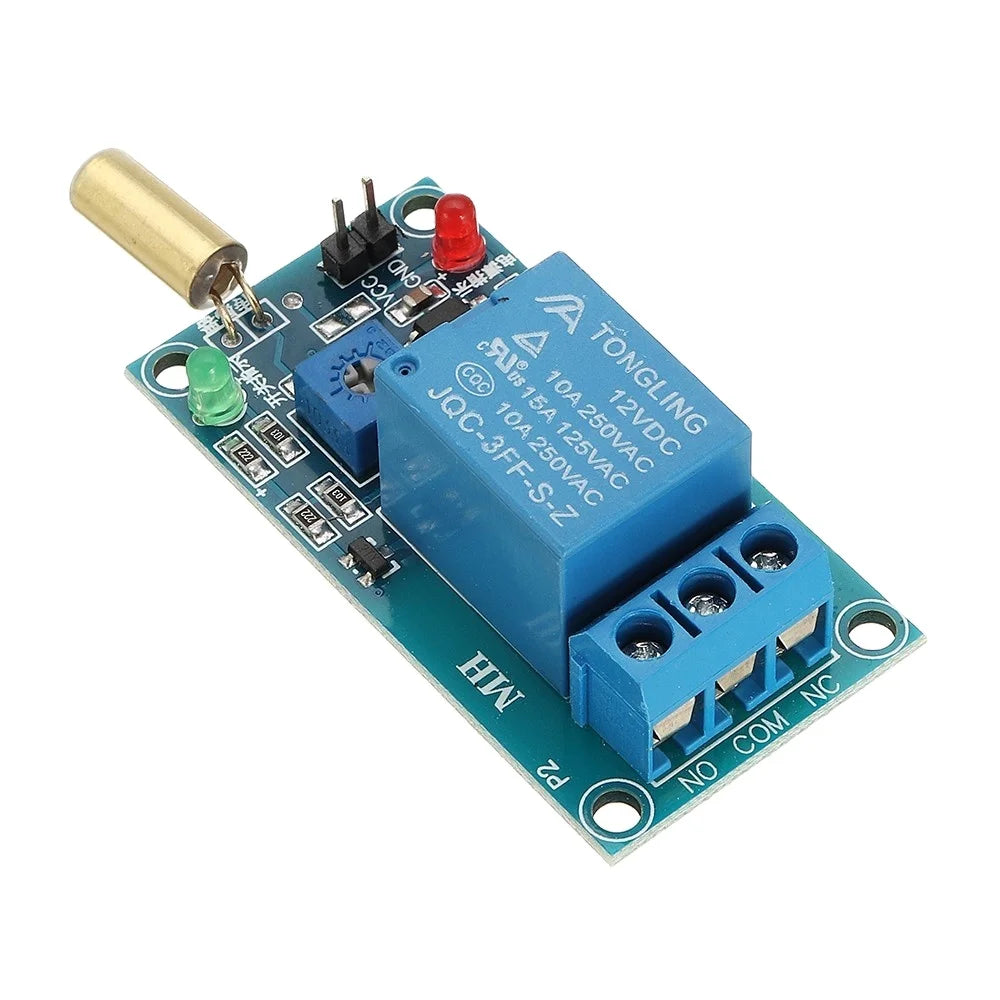 Custom custom NEW Tilt Sensor Relay Module 12V Equipment Tilt Dump Protection Alarm Trigger Board Manufacturer