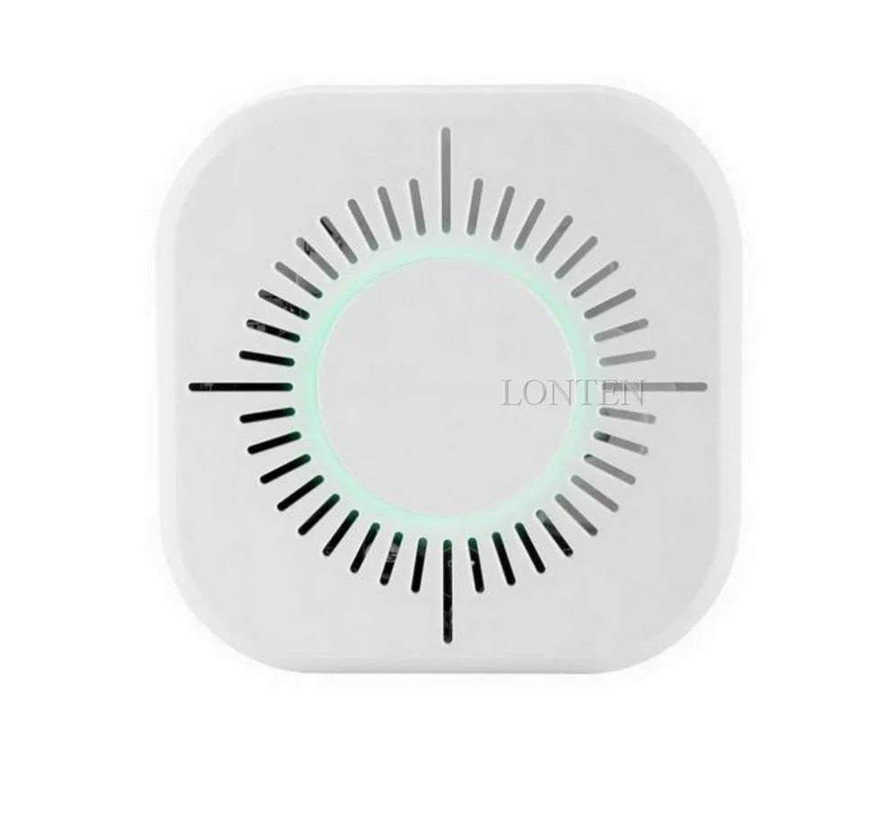 Custom Fire Smoke Sensor Alarm Detector Home 433h Mhz to WIFI smart home Manufacturer