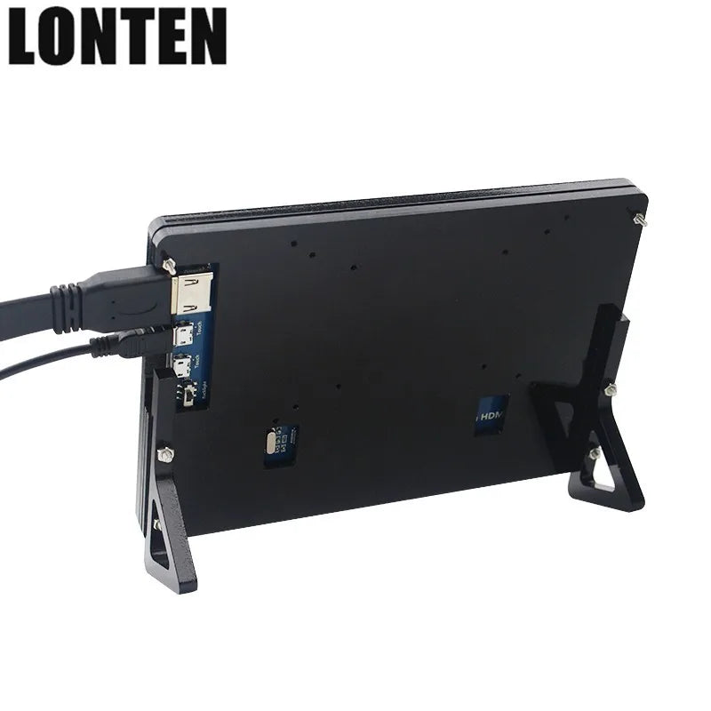 Custom Lonten 7 inch Raspberry Pi 3 B+ Touch Screen 1024*600 800*480 Capacitive Touchscreen LCD Interface TFT Display + Acrylic Holder Manufacturer