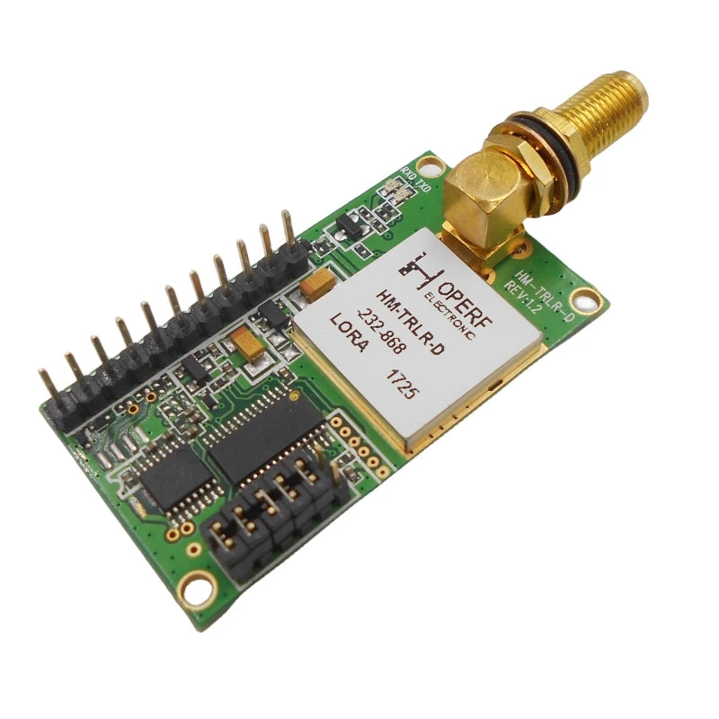 Custom HM-TRLR-D-232-868 REV:1.2 lora Ultra long distance wireless transmission module with low power consumption and high performance