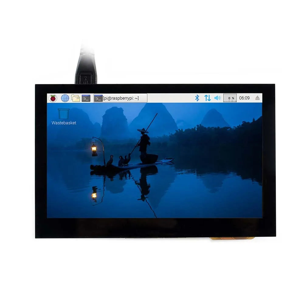 Custom 4.3inch, 800x480, Capacitive Touch Screen LCD Tablet, interface, Supports Raspberry Pi, BB Black,Multi Systems Manufacturer