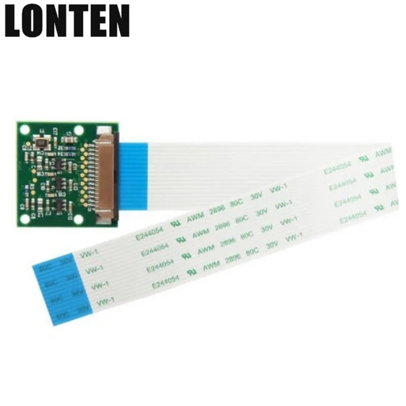Custom Lonten Newest New Camera 5MP + ABS Case + 40P Ribbon Cable For Raspberry Pi 3 B+ Manufacturer