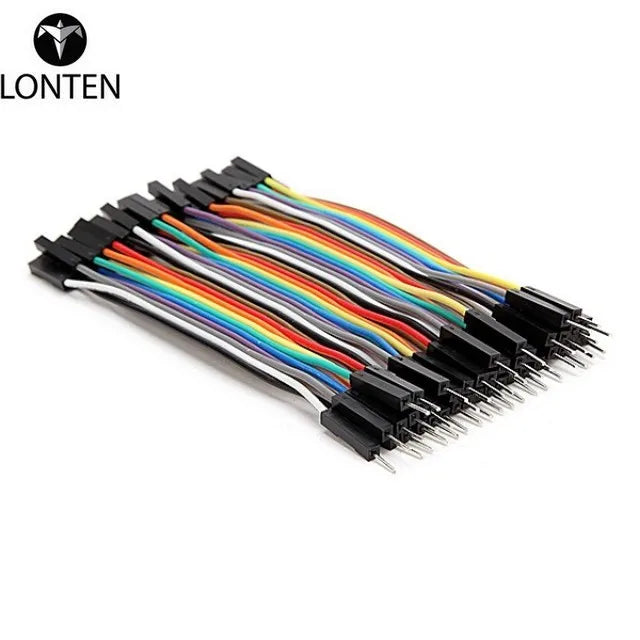 Custom Lonten New Arrival 40Pcs 10cm Male To Female DuPont cable line Jumper Connector Breadboard for ard Manufacturer