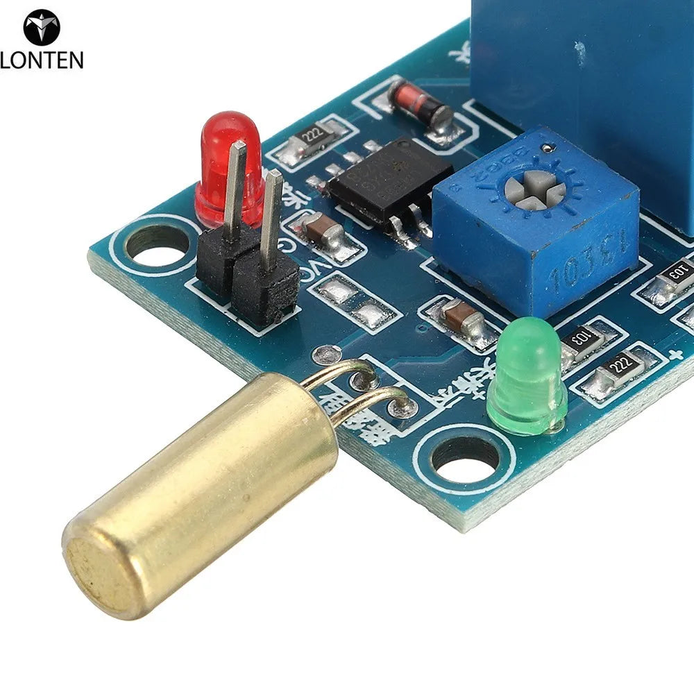 Custom custom NEW Tilt Sensor Relay Module 12V Equipment Tilt Dump Protection Alarm Trigger Board Manufacturer