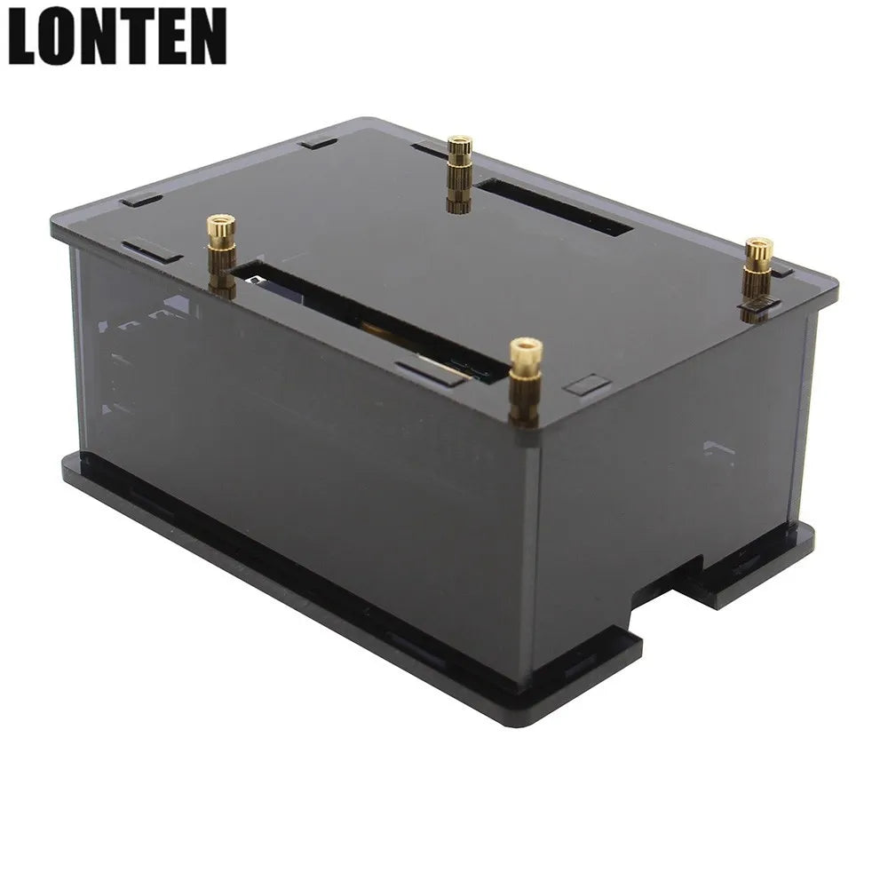 Custom Lonten Acrylic Case Transparent Shell for Raspberry Pi HIFI AMP Amplifier Expansion Board and Raspberry Pi 3 Model B+ plus/3B Manufacturer