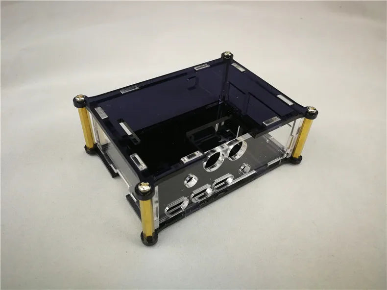 Custom Raspberry Pi 4 full cover acrylic Case Box for Raspberry Pi 4 case Electronic Component Manufacturer