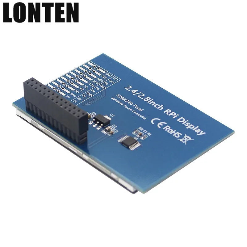 Custom Lonten New Arrival Raspberry Pi 3 Model B Plus Screen 2.4 / 2.8 inch 320*240 TFT Touchscreen LCD Display for Raspberry Pi 3 Manufacturer