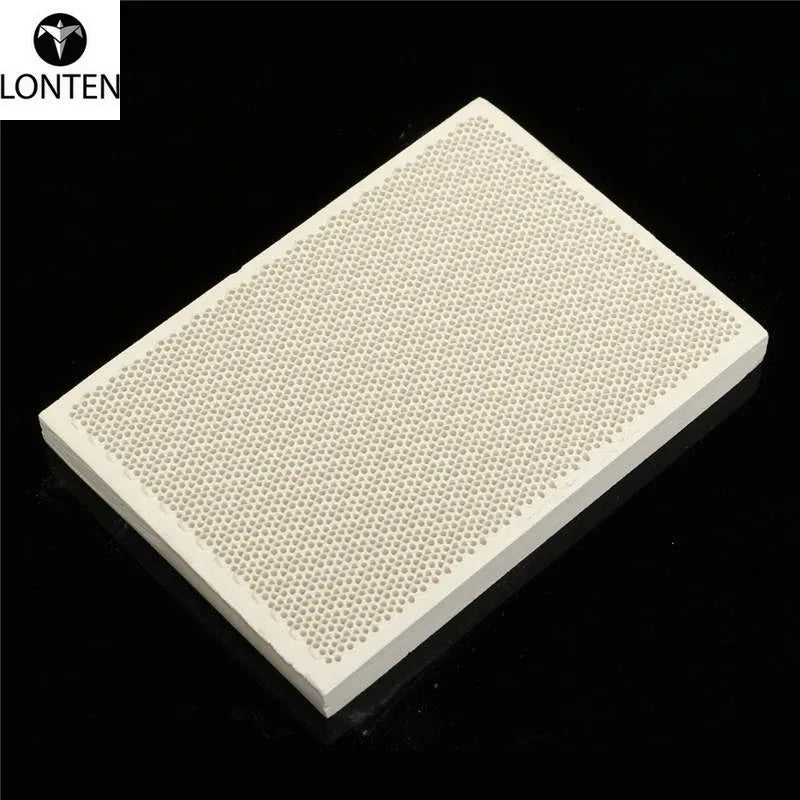 Custom Lonten 1PC Ceramic Soldering board ceramic honeycomb solder board heating printing drying 135mm X 95mm X13mm EL Products Manufacturer