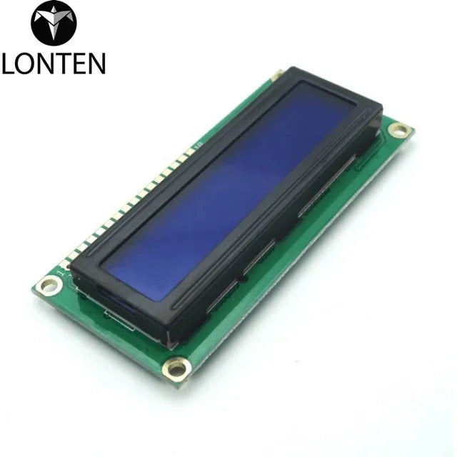 Custom Lonten 20PCS LCD1602 1602 module Blue Green screen 16x2 Character LCD Display Module HD44780 Controller blue black light Manufacturer