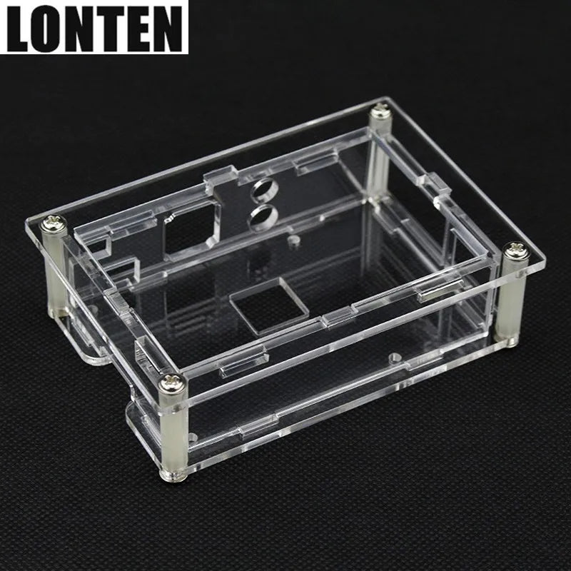 Custom Lonten Raspberry Pi 3 Model B 3.5 Inch Touch Screen Display 480 x 320 LCD + Acrylic Case Compatible with Raspberry Pi 3B+ Plus/ Manufacturer