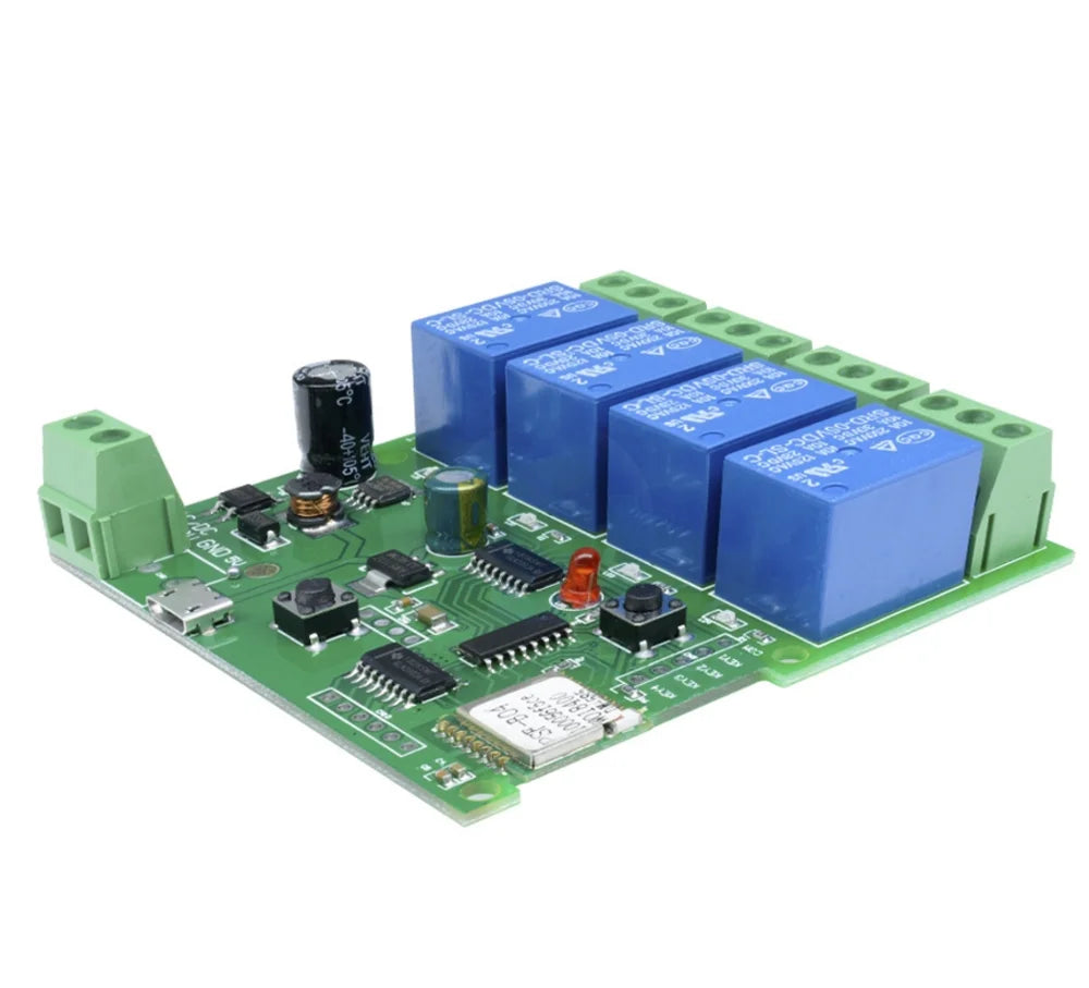 Custom Lonten DC5V 4 Channel 10A relay module wifi Wireless Delay Relay 4Way Module APP Remote Control for Smart Home Android IOS Manufacturer