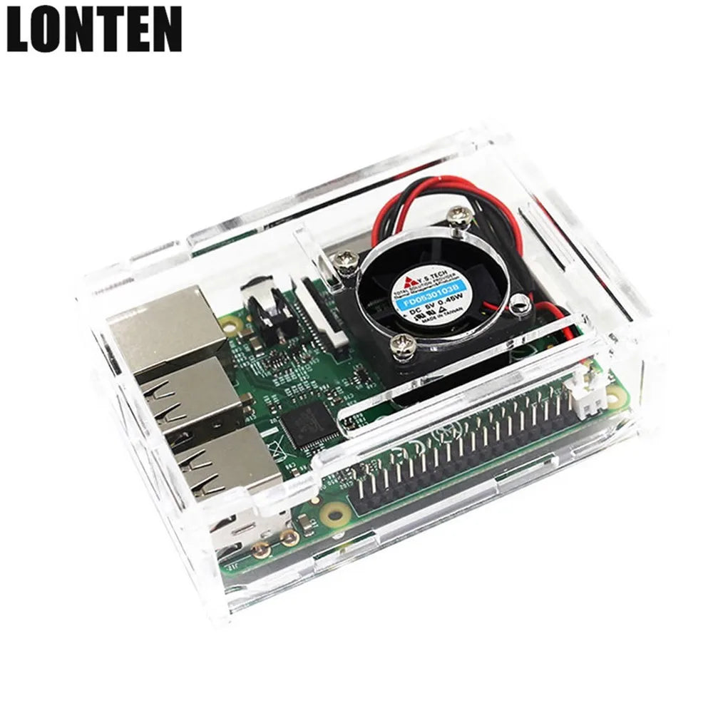Custom Hot Raspberry Pi 3 Model B starter kit-pi 3 board case EU power plug/with logo Heatsinks pi 3b with wifi Manufacturer