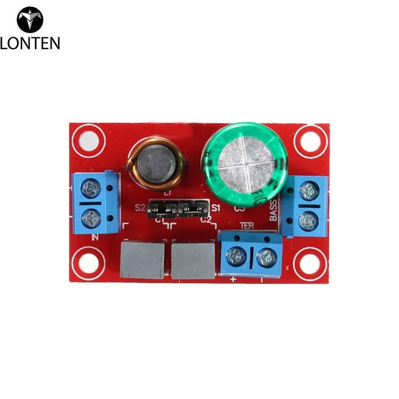 Custom Lonten Adjustable Treble Bass 2 Way o Frequency Divider DIY Kits Crossover Filters For Home o Car o 45X28mm New Electric Manufacturer