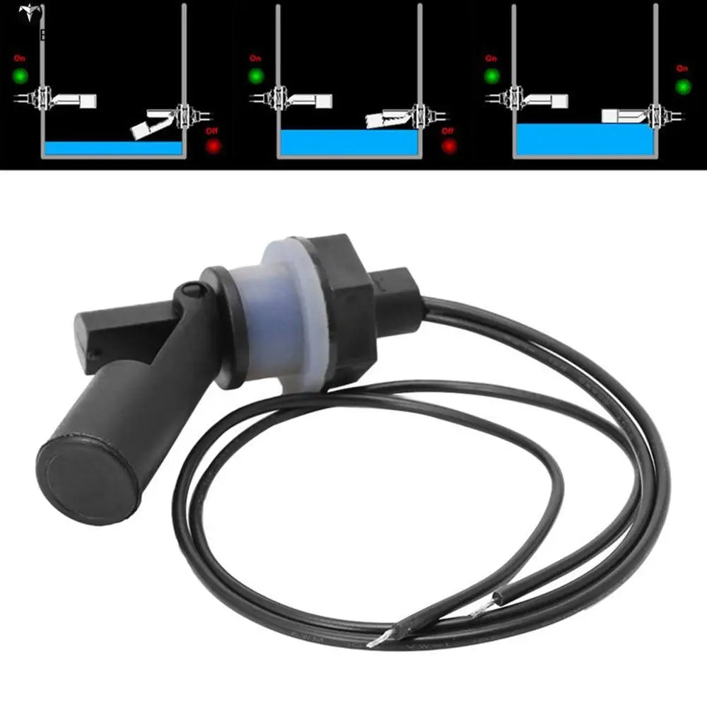 Custom Lonten 1pc New Water Level Sensor Float Switch Horizontal PP Side Mount Switch For Aquariums Tank Pool Manufacturer