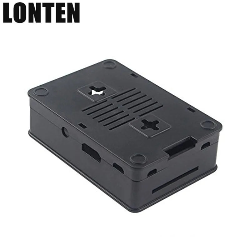Custom For Raspberry Pi 3 Model B ABS Case Black Protective Case Cover Shell Enclosure Box for Raspberry Pi 3 Model B Manufacturer