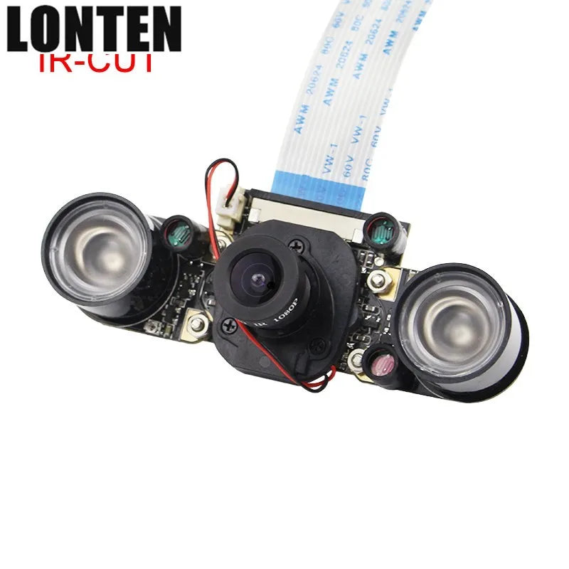 Custom Lonten Newest Raspberry Pi 4 Night Vision Camera 5MP IR-CUT 1080P Day/Night Automatically Mode Camera for Raspberry Pi 3 Model B Manufacturer