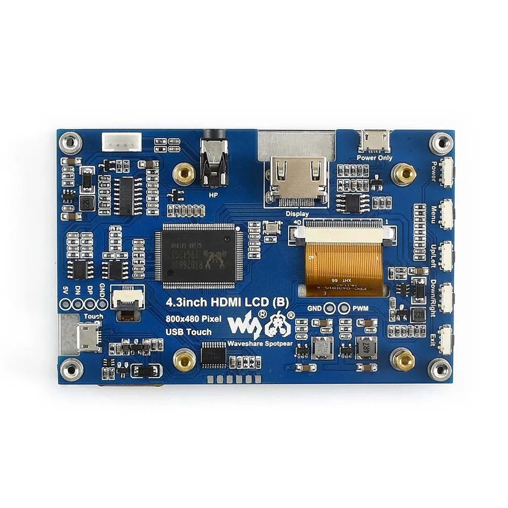 Custom 4.3inch, 800x480, Capacitive Touch Screen LCD Tablet, interface, Supports Raspberry Pi, BB Black,Multi Systems Manufacturer