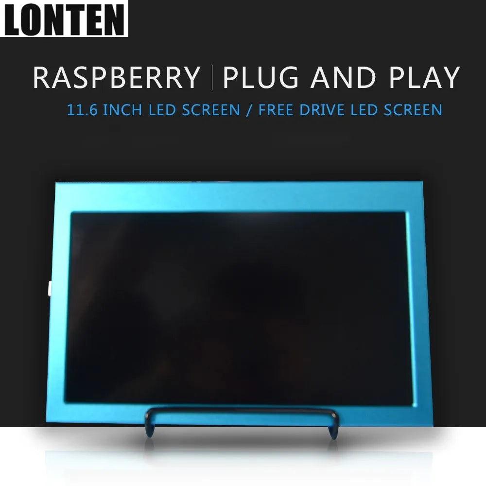 Custom Hot 11.6 Inch 1920 x 1080 LCD Screen Display for PS3 PS4 WiiU Xbox360 for Raspberry Pi B+/2B/3B 7/8/10 Manufacturer
