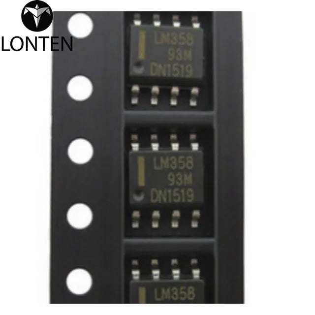 Custom Lonten 100pcs LM358DR SMD Amplifier dual operational amplifiers SOP8 LM358 Manufacturer
