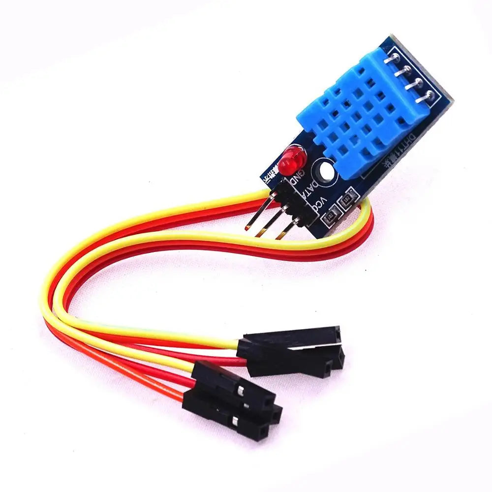 Custom 10PCS/Lot Single Bus DHT11 Digital Temperature and Humidity Sensor for Ardui DHT11 Module + cable Manufacturer