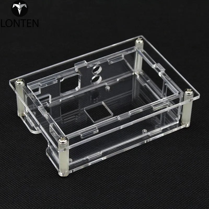 Custom Lonten Raspberry Pi 3 Model B 3.5 Inch Touch Screen Display 480 x 320 LCD + Acrylic Case Compatible with Raspberry Pi 3B+ Plus/ Manufacturer