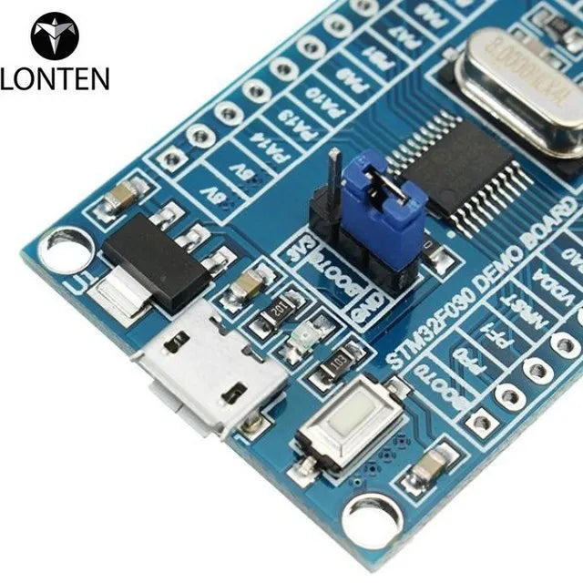Custom Lonten 48MHz STM32F030F4P6 Small Systems Development Board STM32 M0 Core Mini System Development PCB Panels ARM 32 Bit DI Manufacturer