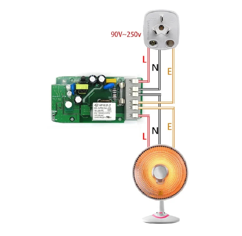 Custom Hot Pow Smart Wifi Switch Controller With Real Time Power Consumption Measurement 16A/3500w Smart Home Device Via Android IOS Manufacturer