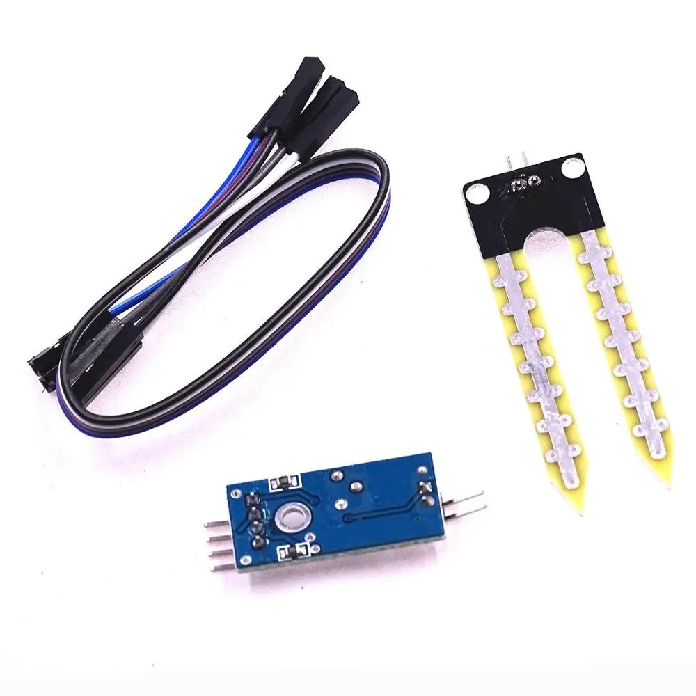Custom 100pcs/lot soil the hygrometer detection module soil moisture sensor Robot smart car For UNO R3 .Mega 2560 .Mega 1280 328 Manufacturer